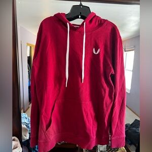 Aesthetic Revolution Hoodie Men's Large, Red, GUC